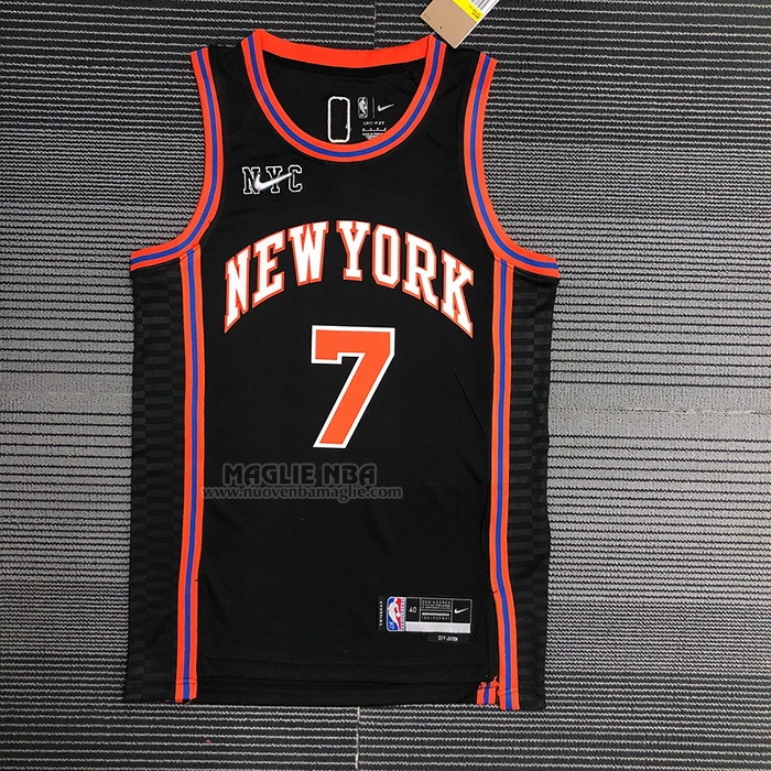 Maglia
 Carmelo Anthony NO 7 New York Knicks Citta
 2021-22 Nero
